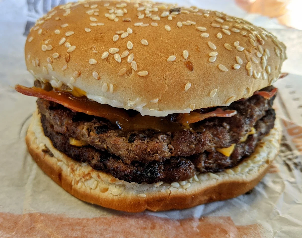 King Double Burger