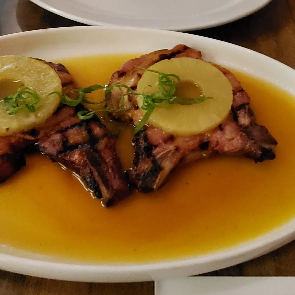 Chuletas Ahumada Con Pina