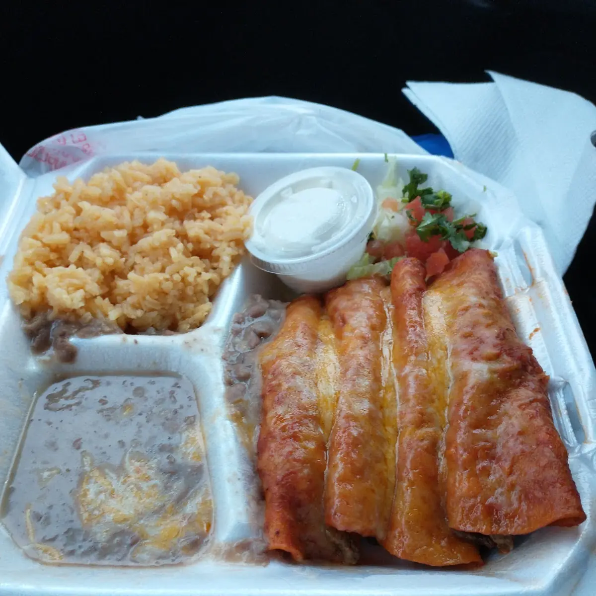 Enchilada Plate