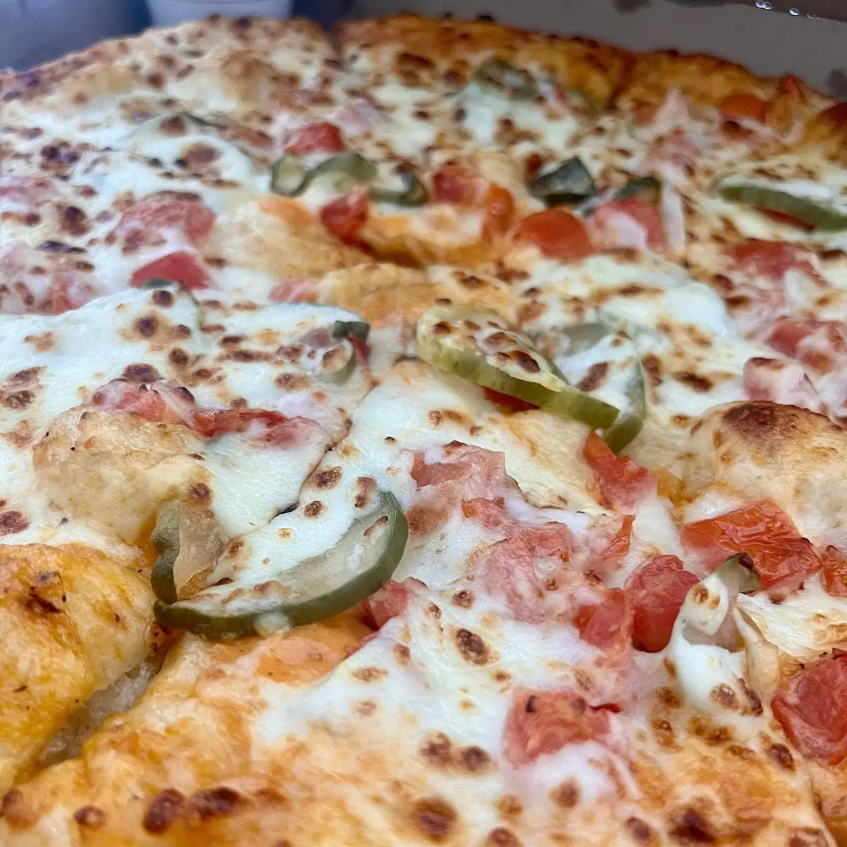 Cheeseburger Sans Meat Pizza