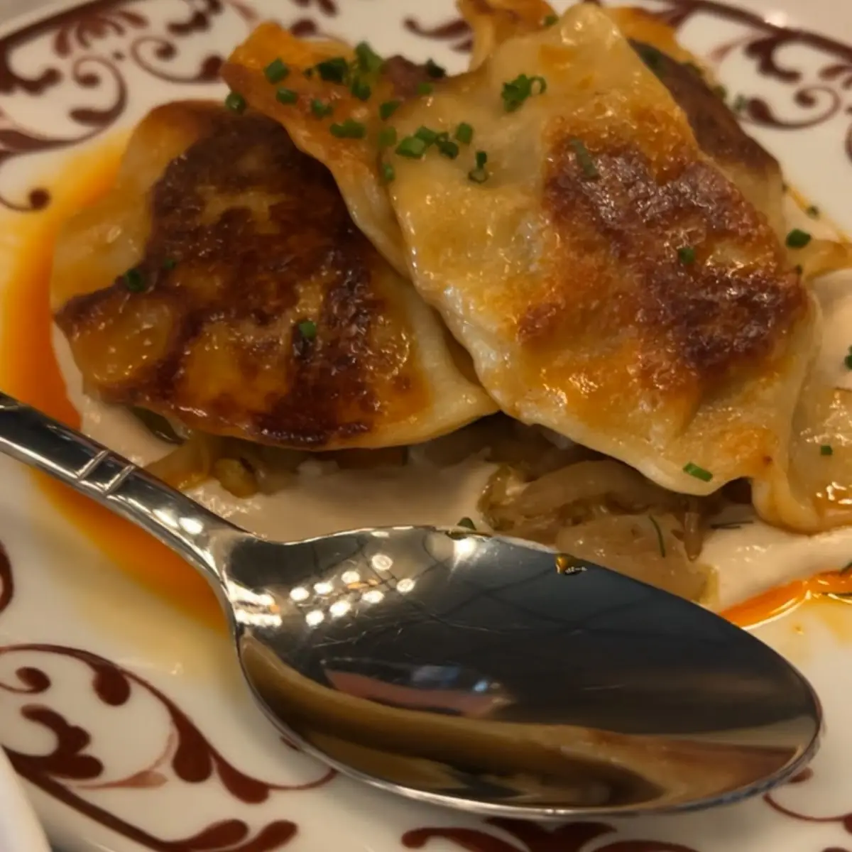 Smoked Chicken Pierogies