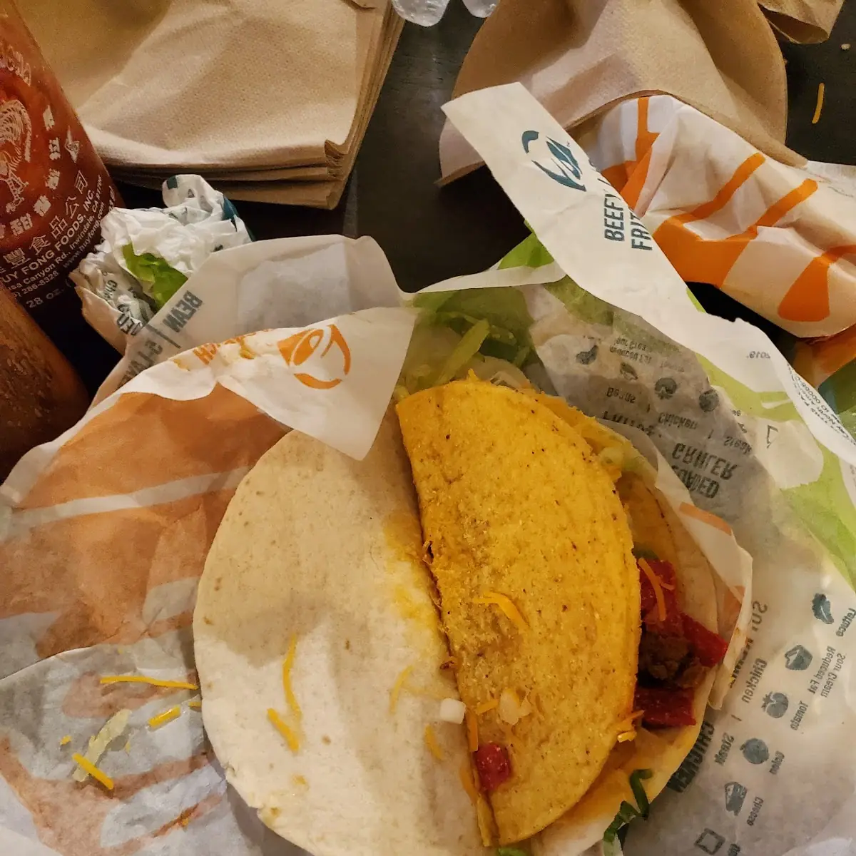 Nacho Crunch Double Stack Taco