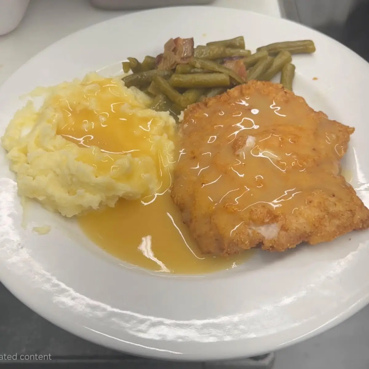 2 Country Fried Steak & Eggs
