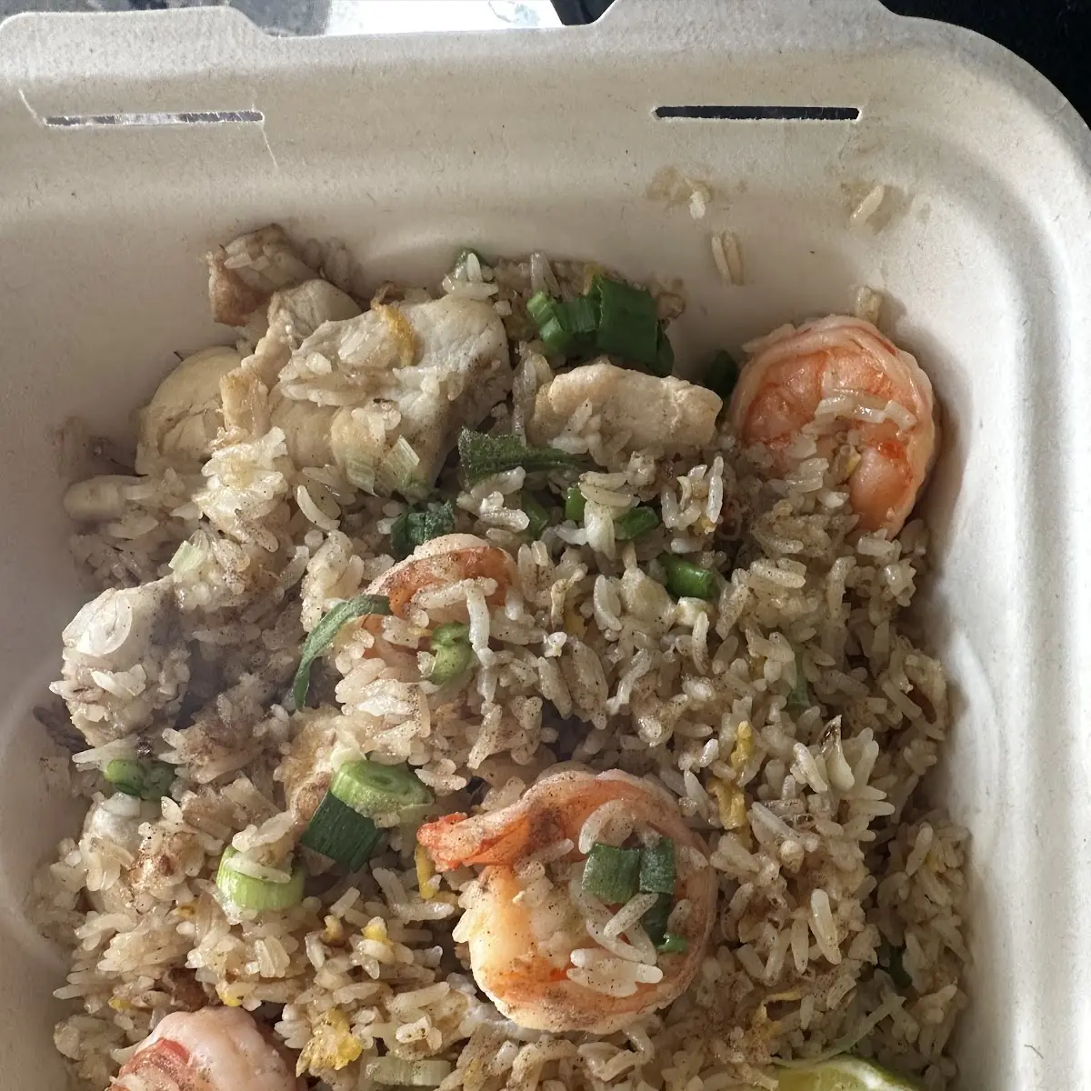 Shrimp Fried Rice with Lime