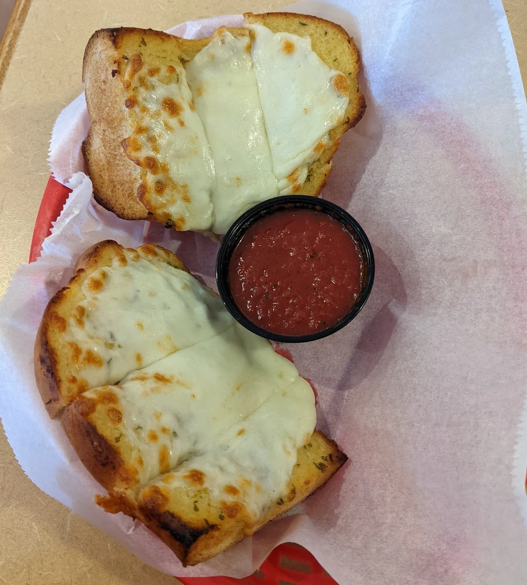 Garlic Bread with Cheese