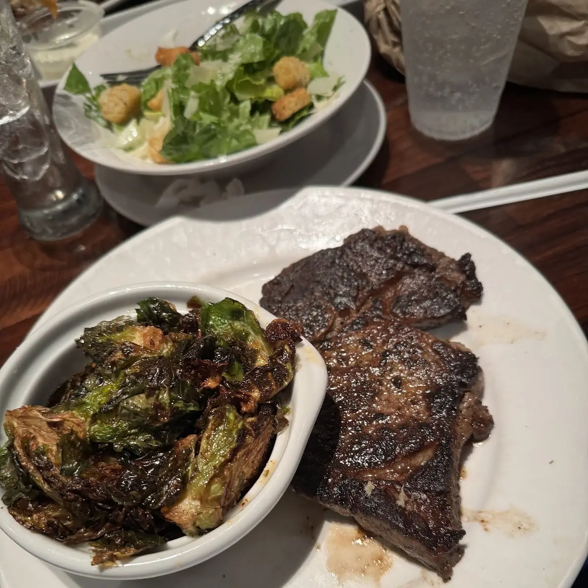 Ribeye and Brussel Sprouts