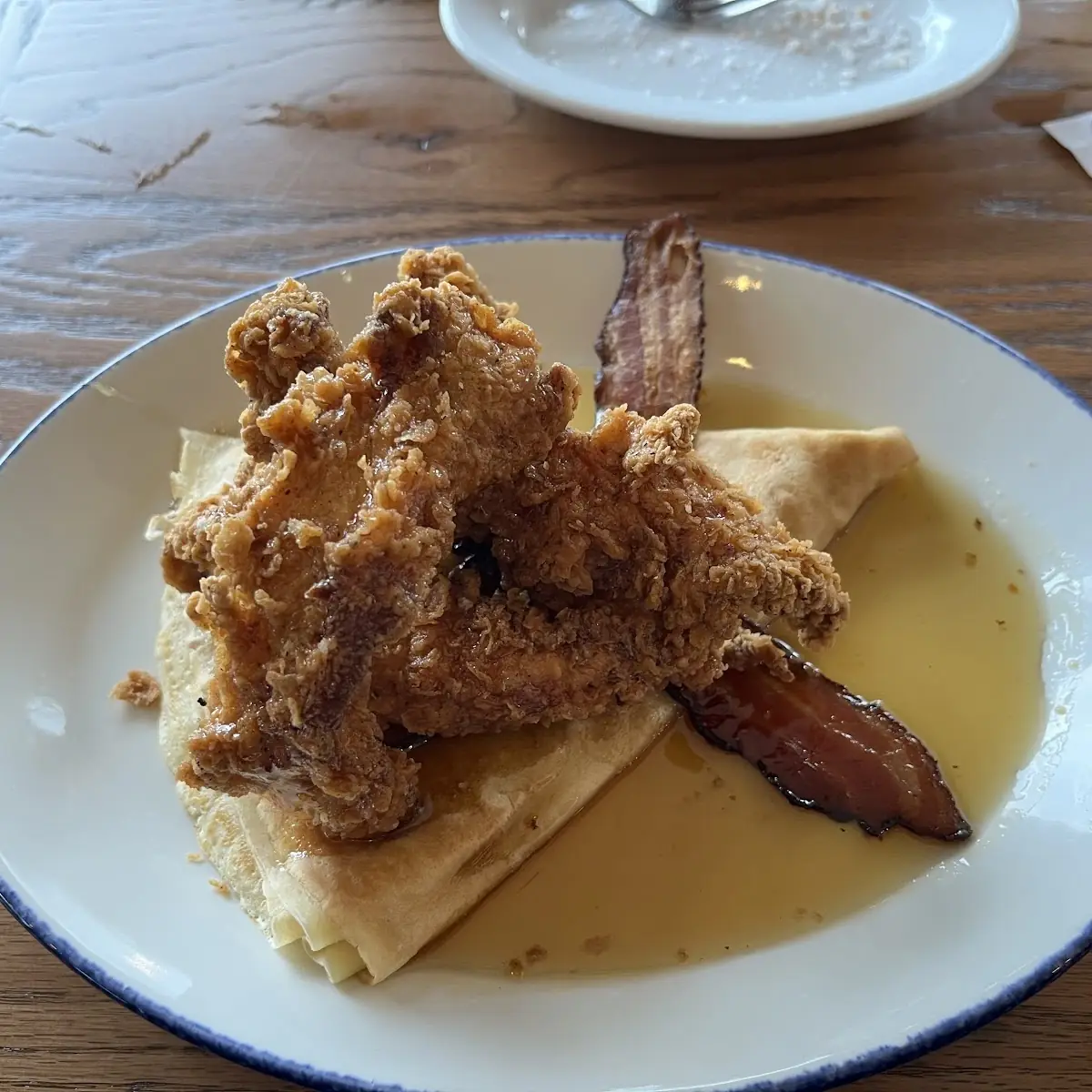 Chicken Waffles Crepe