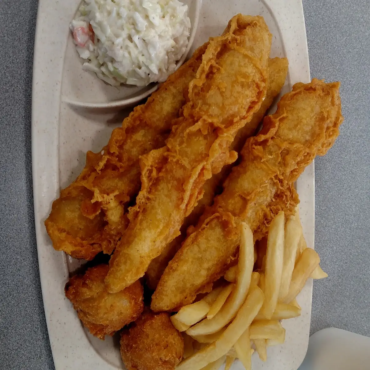Four Piece Fish Dinner