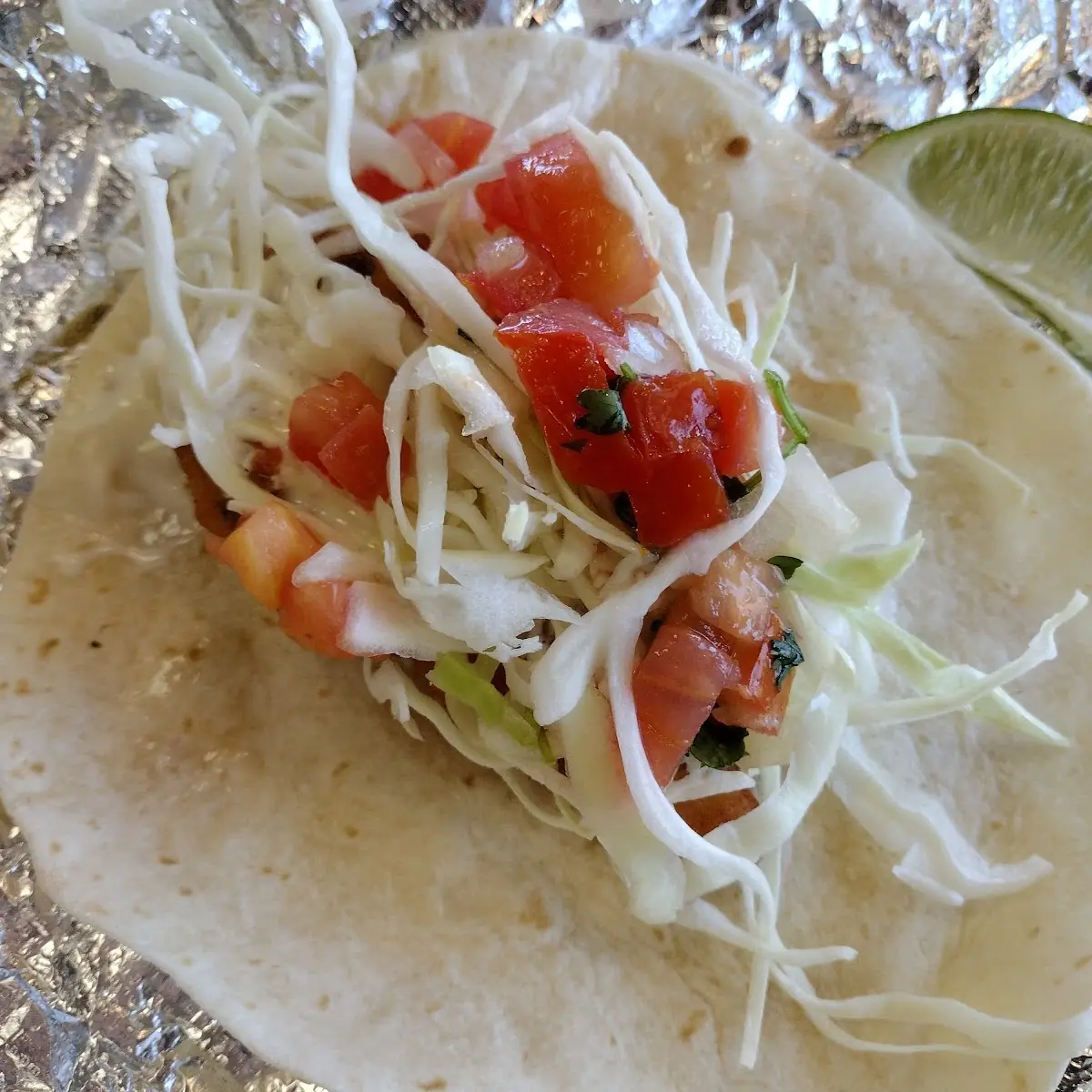 2 Jumbo Shrimp Tacos