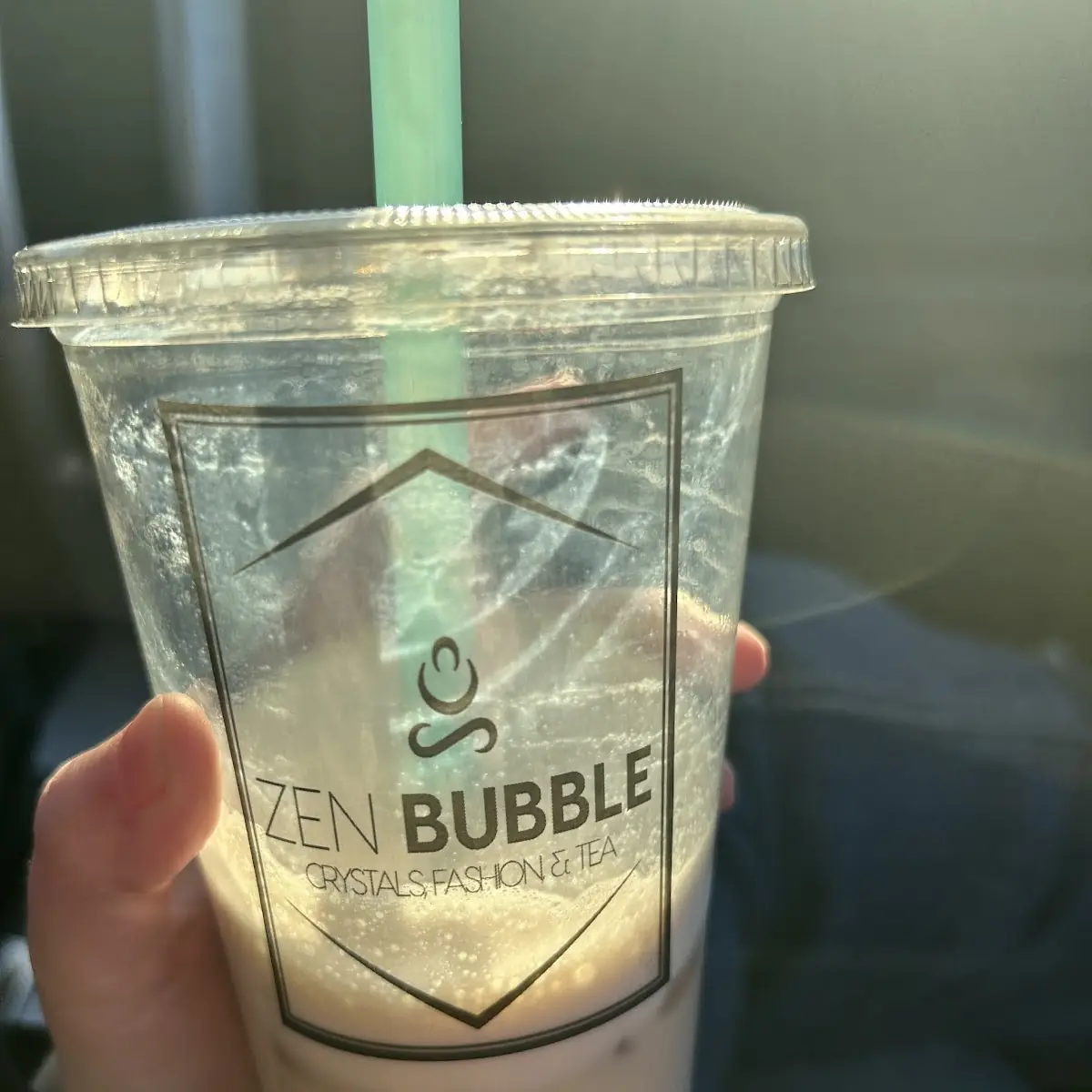 Lavender Lemon Green Tea Boba