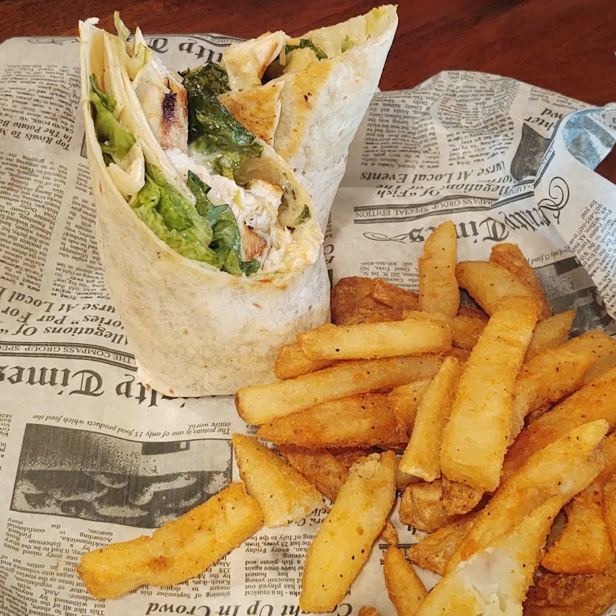 Grilled Chicken Caesar Salad