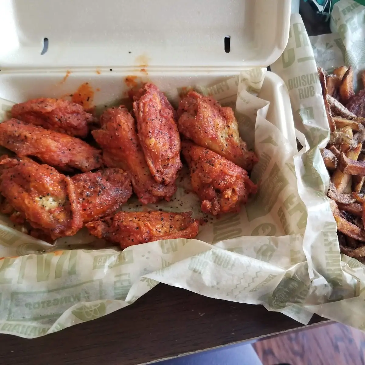 Hot Lemon Pepper Wings