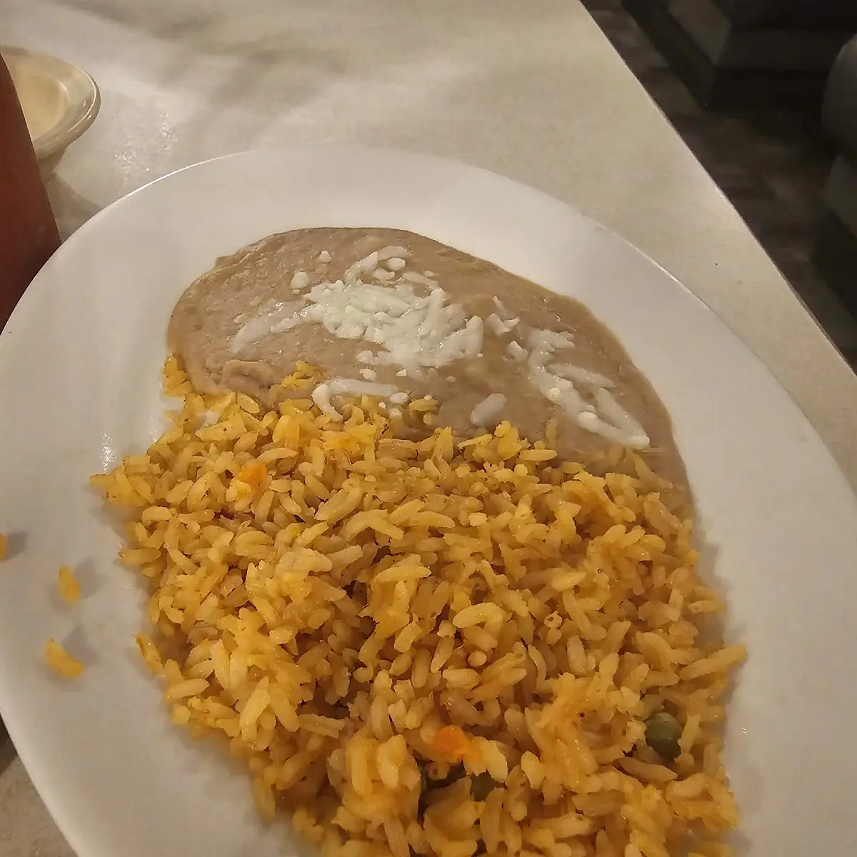 Refried Beans & Rice