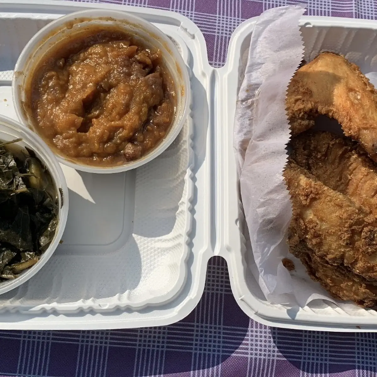 Collard Greens & Yams