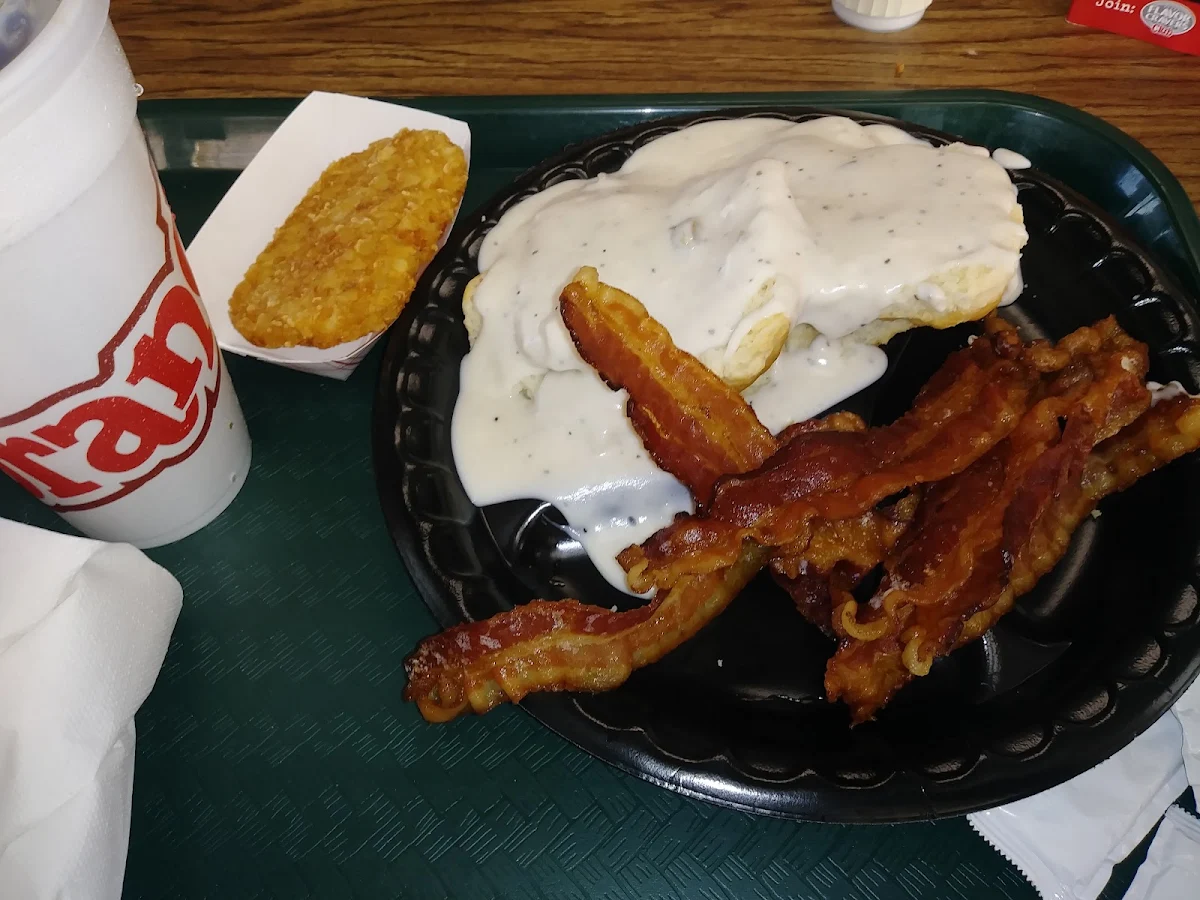2 Biscuits and Sausage Gravy