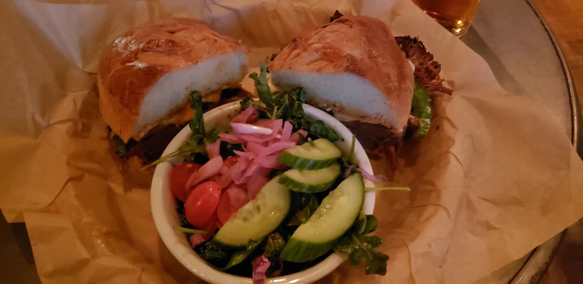 Beef Brisket Sandwich, Lowertown Brewery, ByWard Market