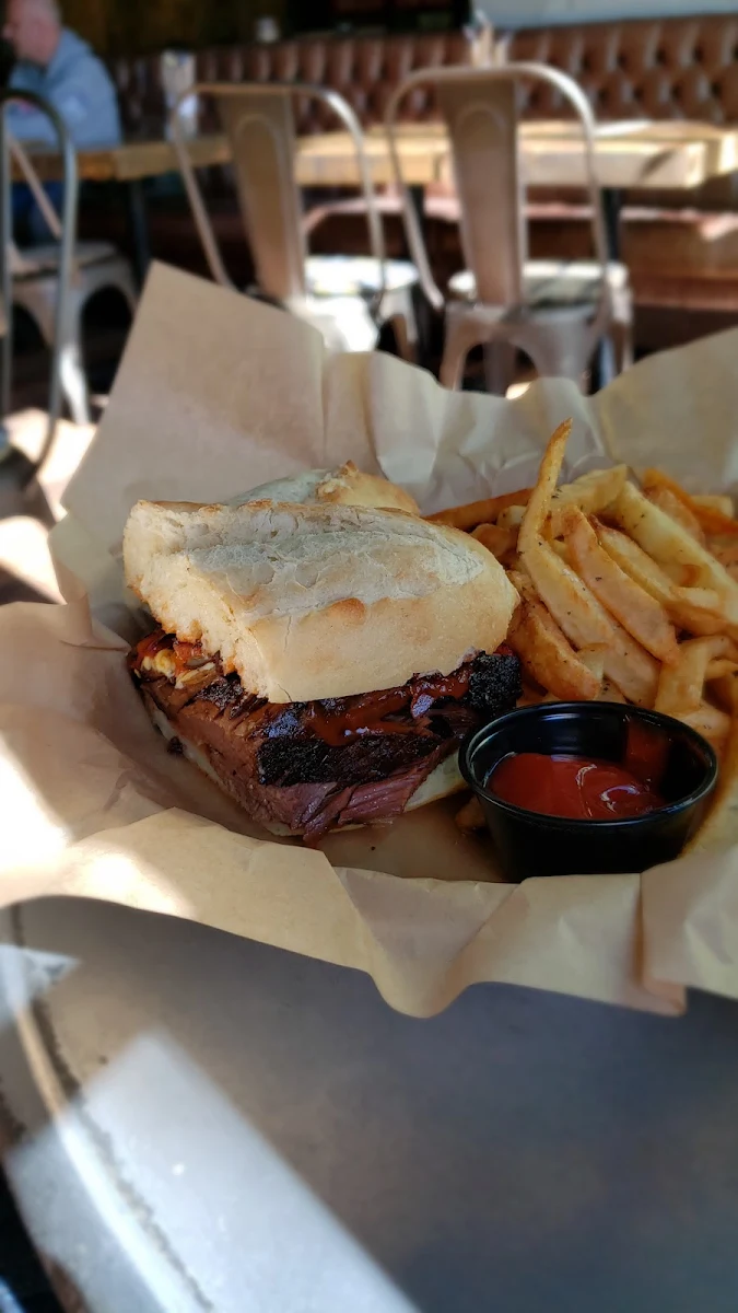 Smoked Brisket Sandwich, Lowertown Brewery, ByWard Market