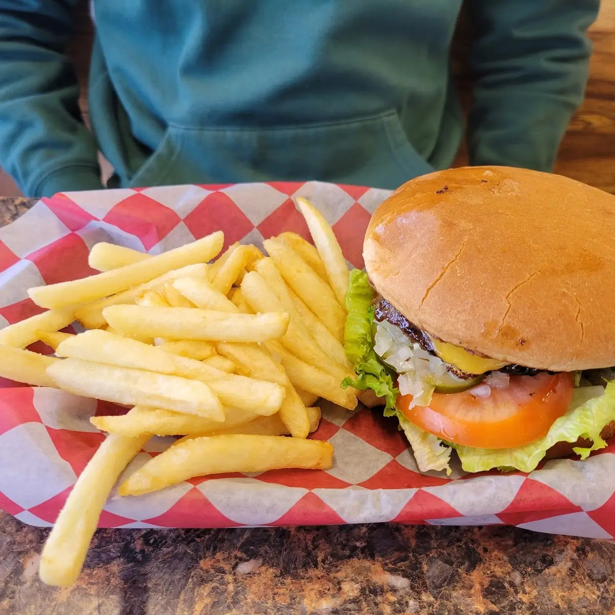 Cheese Burger Combo