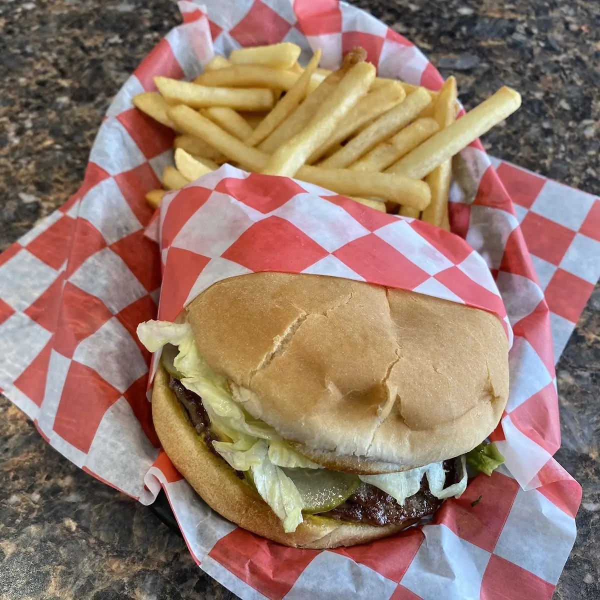 Jr Burger Basket