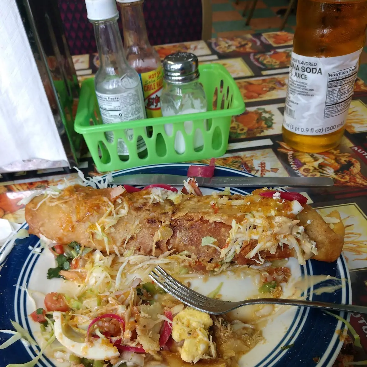 Tacos Dorados de Pollo