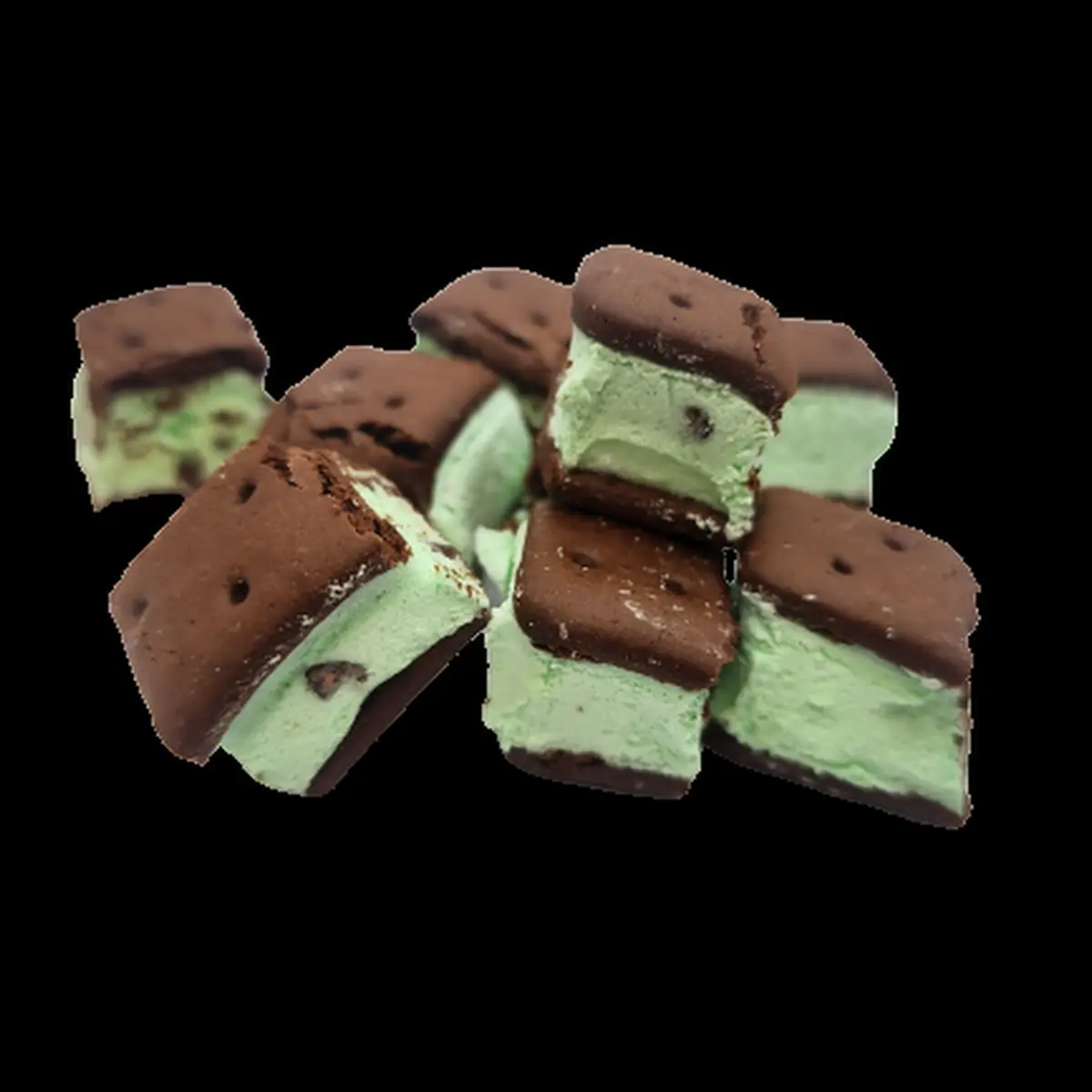 Freeze Dried Ice Cream Bars 2 Count - Mint
