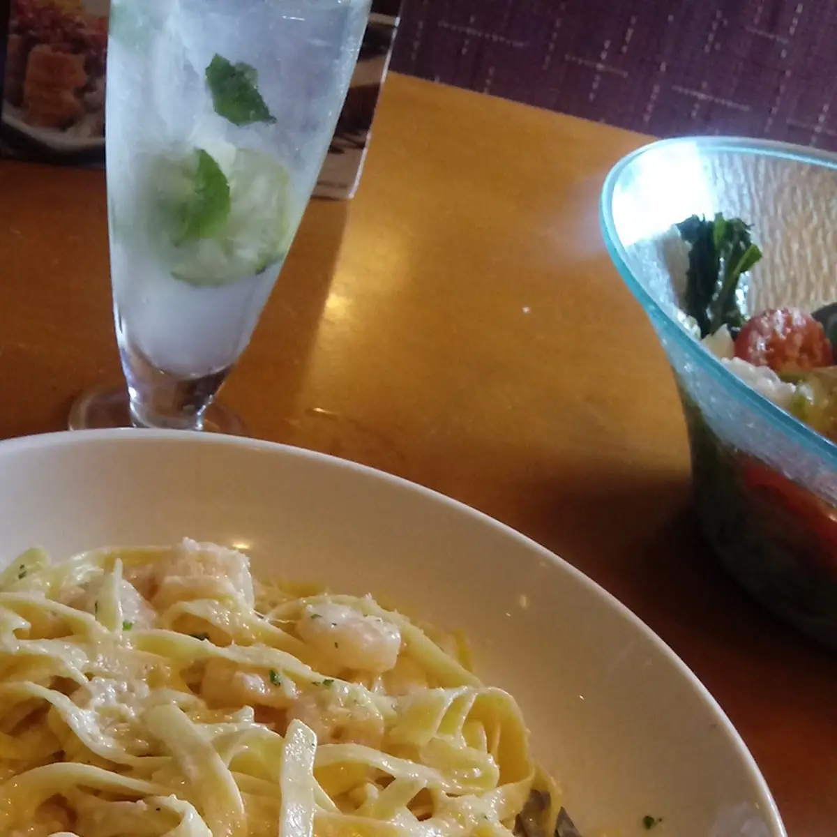 Shrimp Alfredo