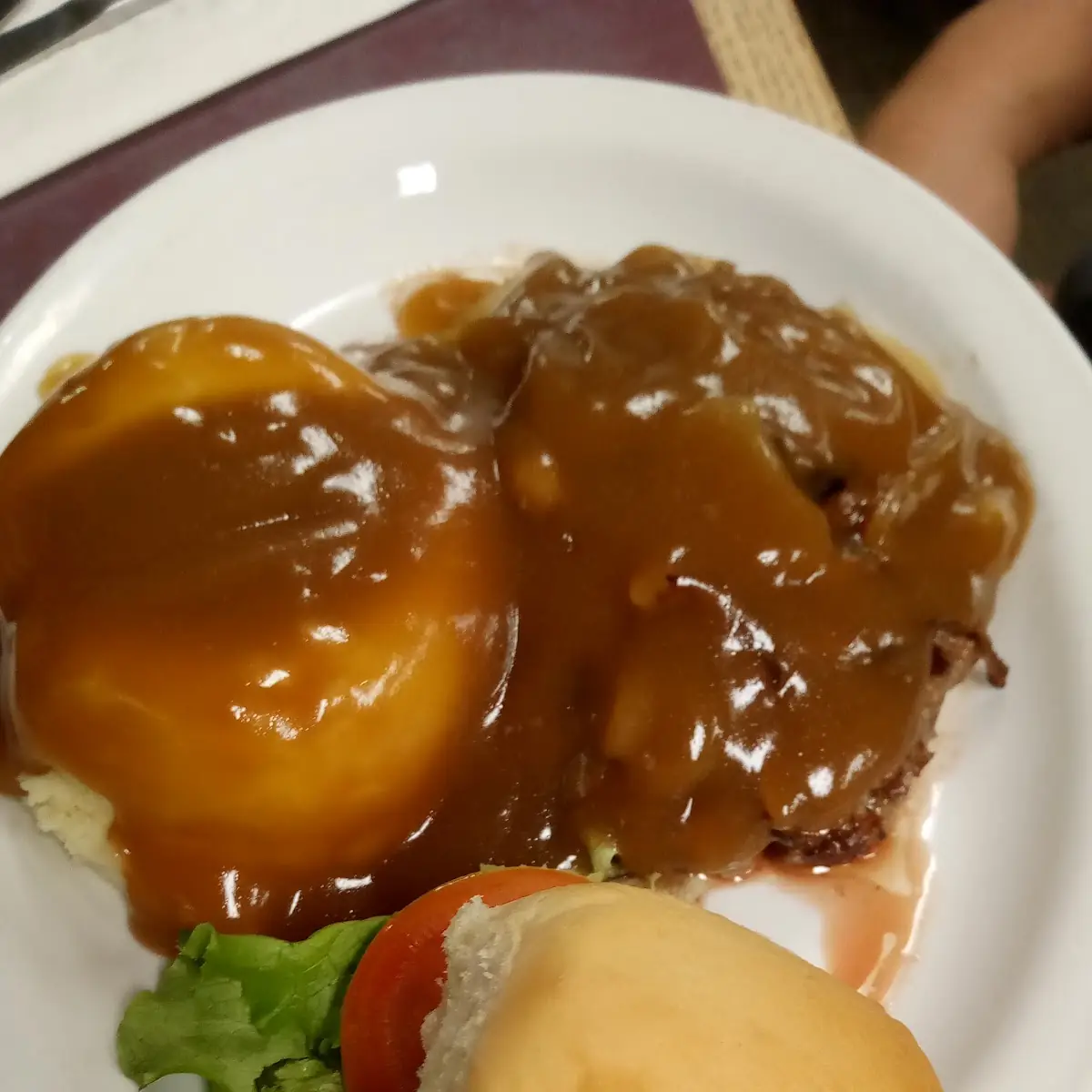 Hamburger Steak Dinner