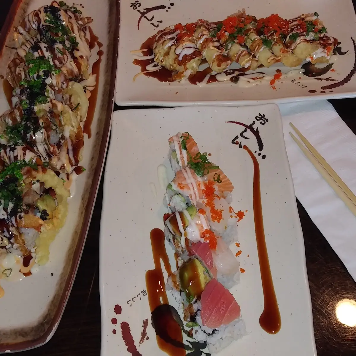 Assorted Sushi Rolls