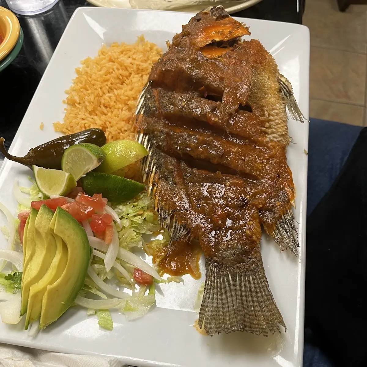 Mojarra Frita Fried Tilapia