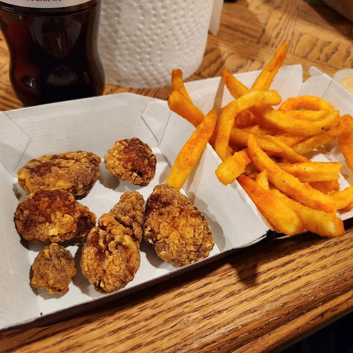 Diablo Dusted Crispy Chicken Nuggets