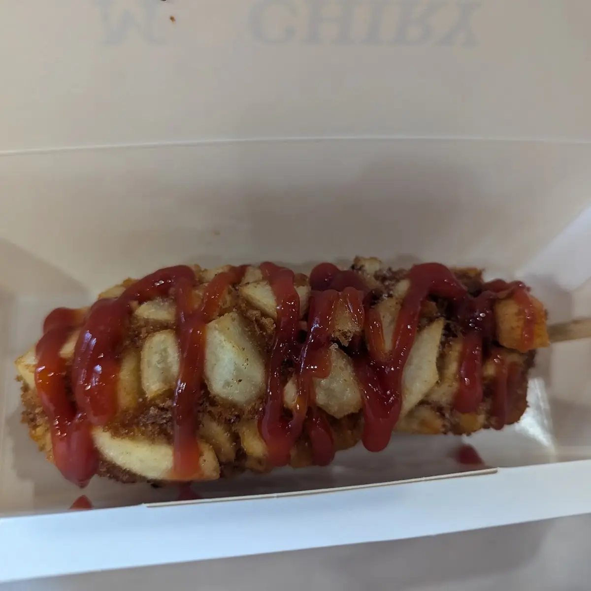 Potato Half and Half Hot Dog