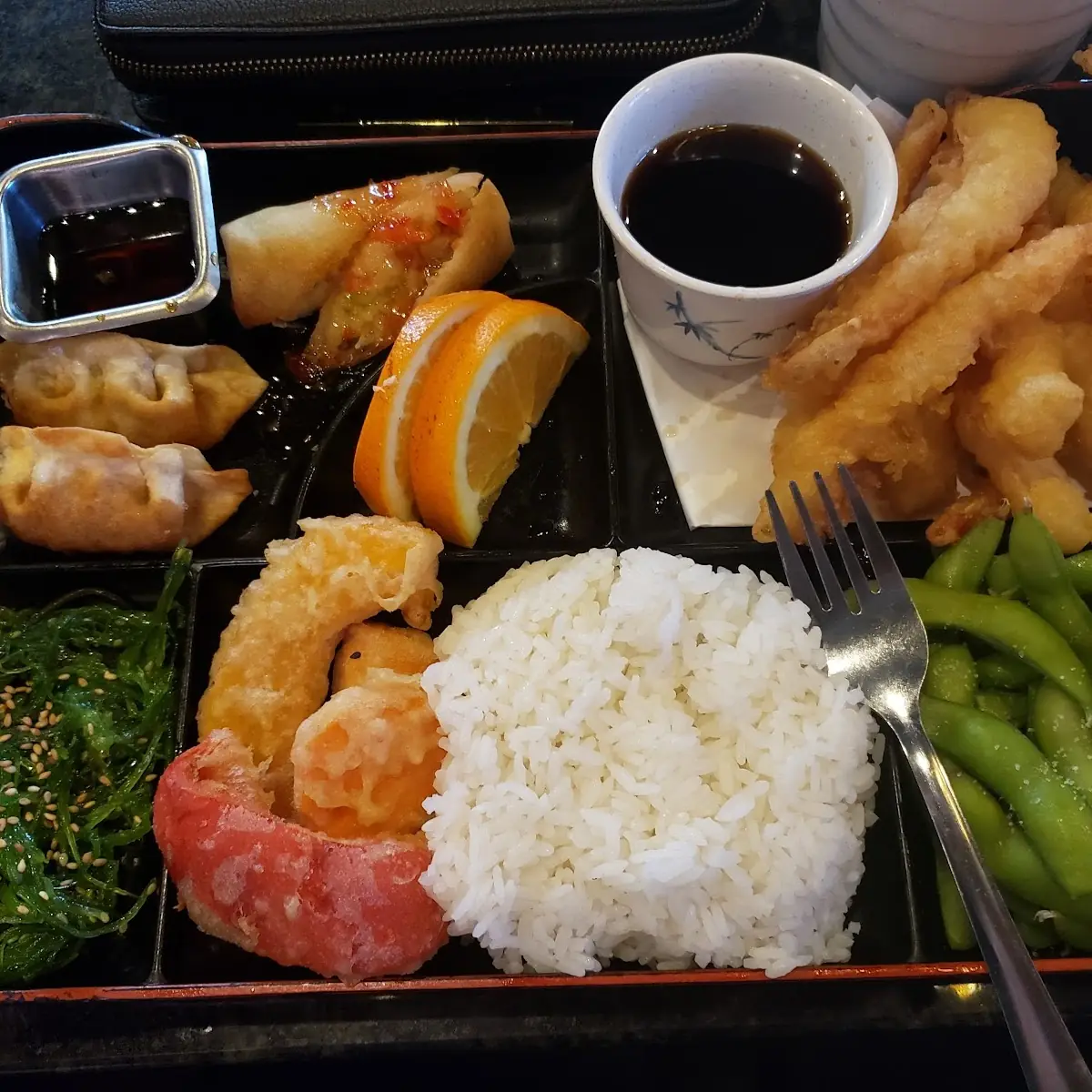 Tempura Shrimp Bento Box