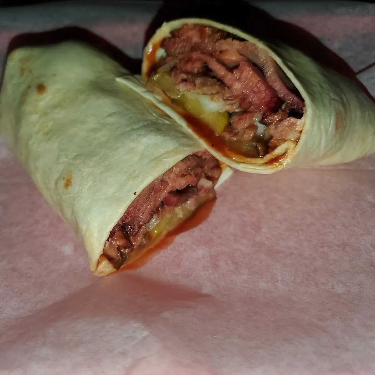 BBQ Brisket Burrito