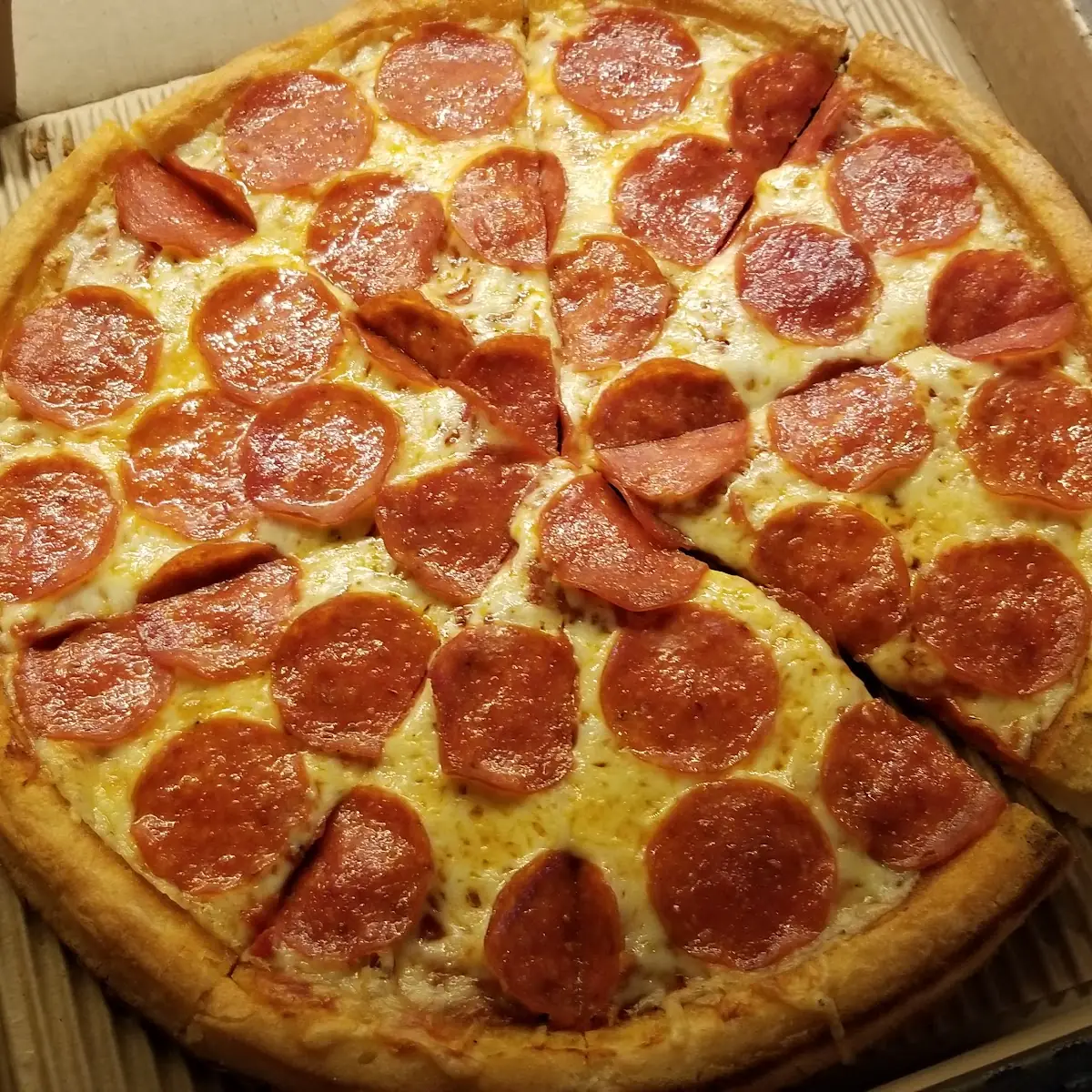 Extra Pepperoni on Gluten Free