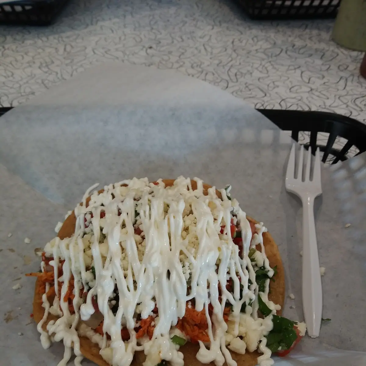 Chicken Tostada