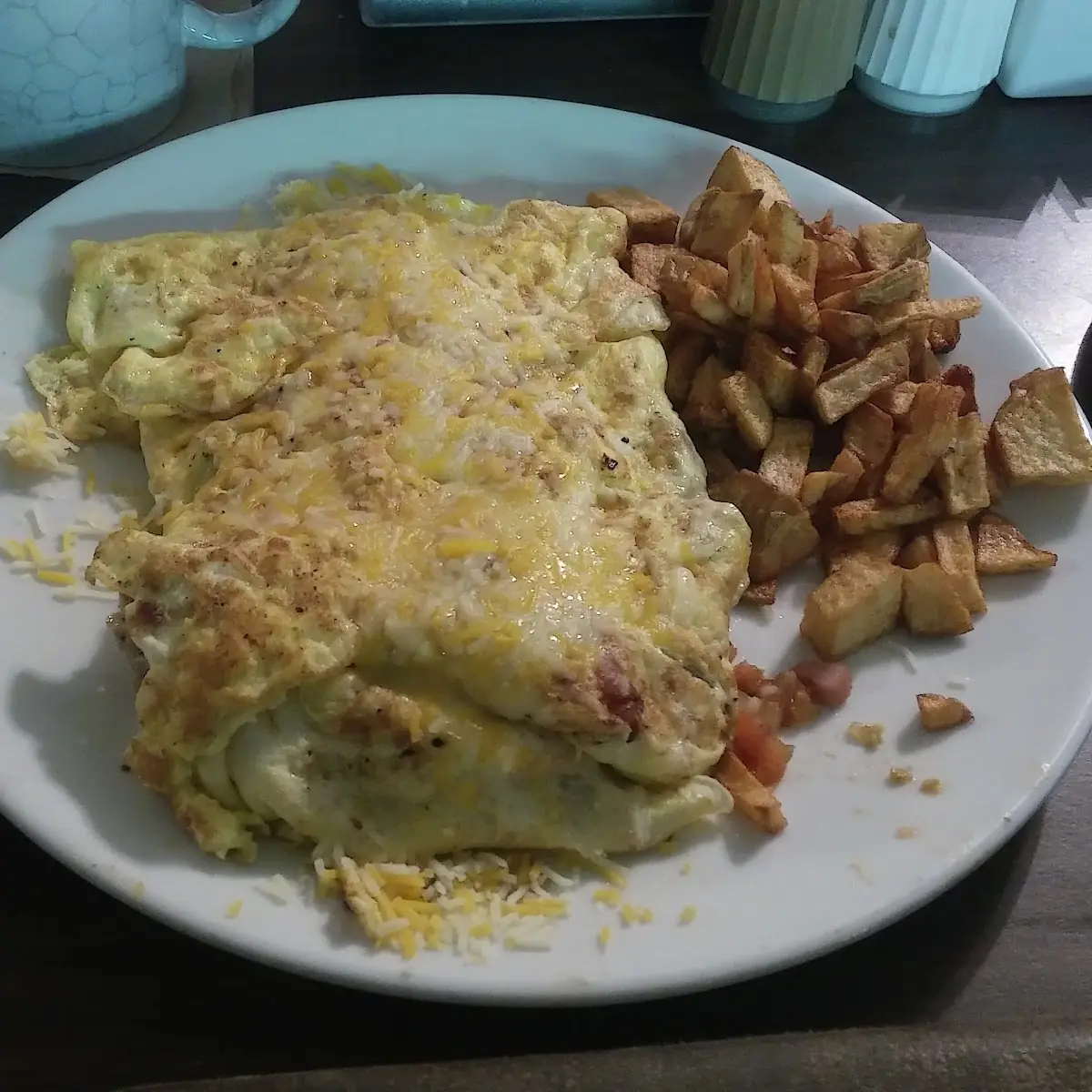 Omelet with Home Fries