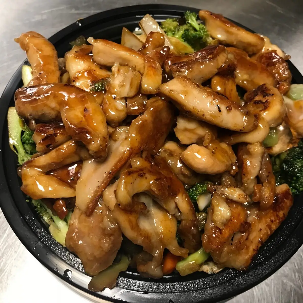 Teriyaki Chicken with Mix Vegetables and Fried Rice