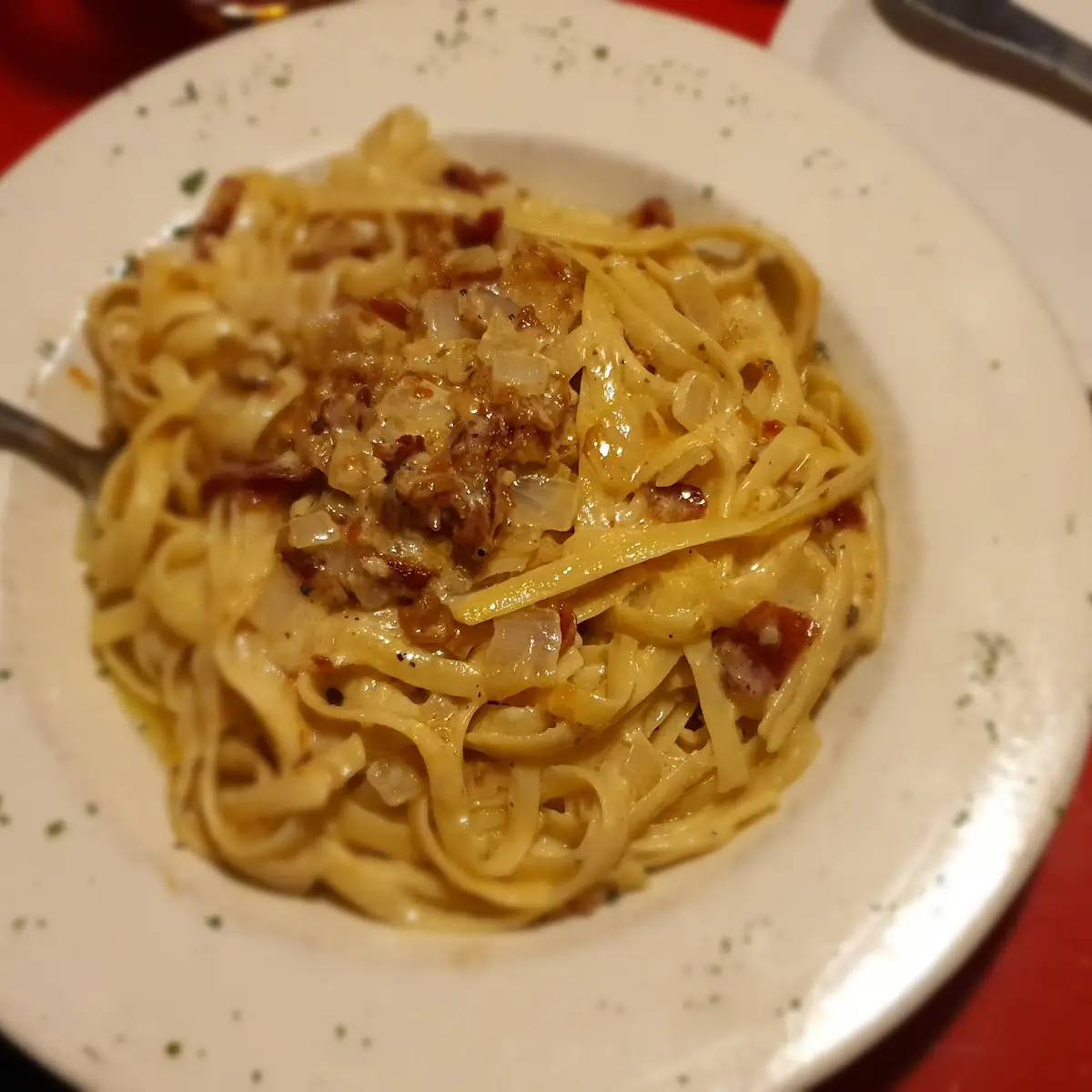 Fettuccine Carbonara