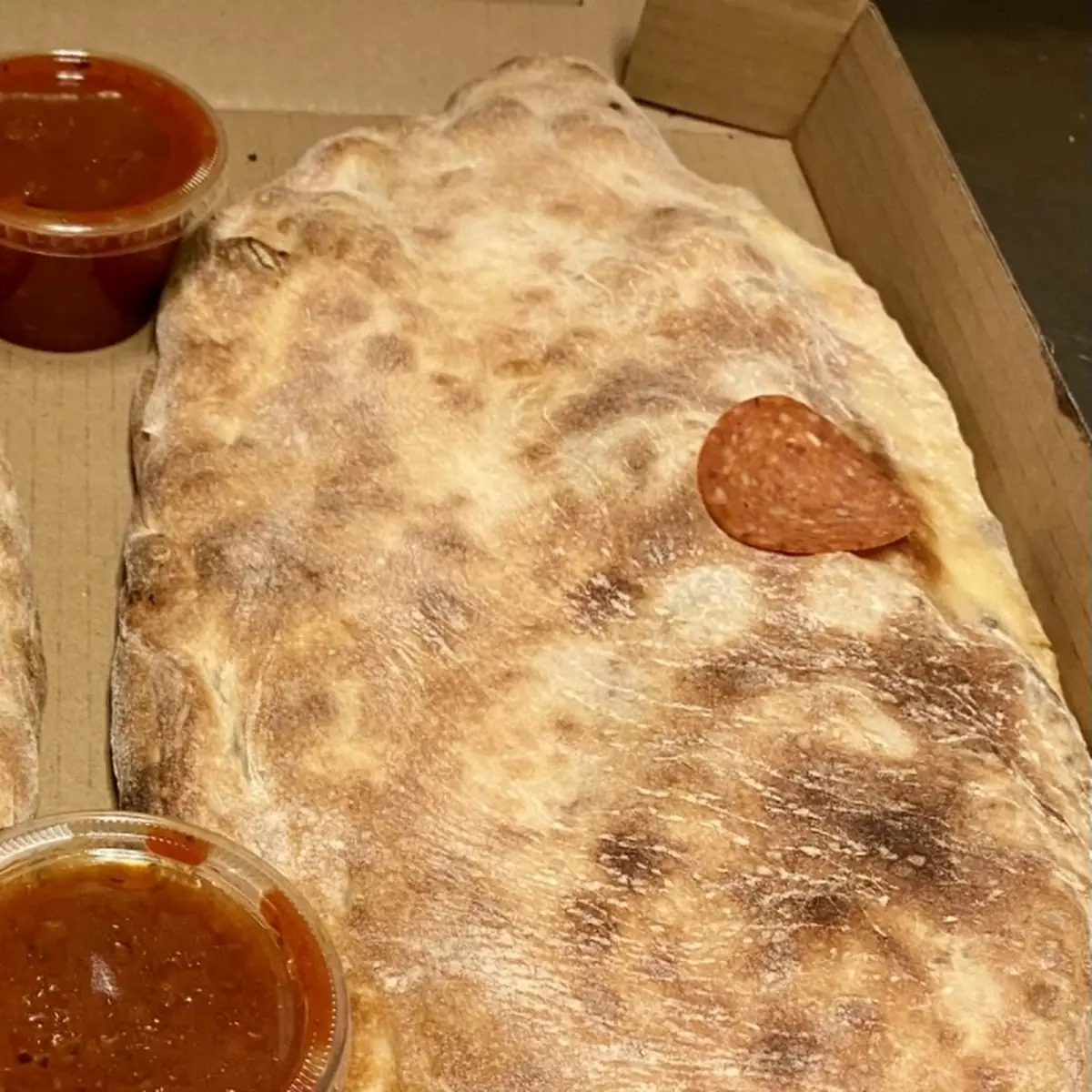 East Coast Calzone Cheese Calzone
