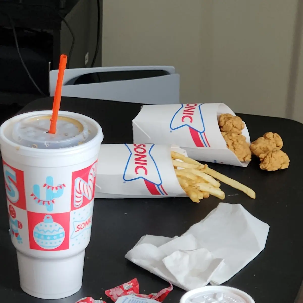 Dried Out Popcorn Chicken Fries