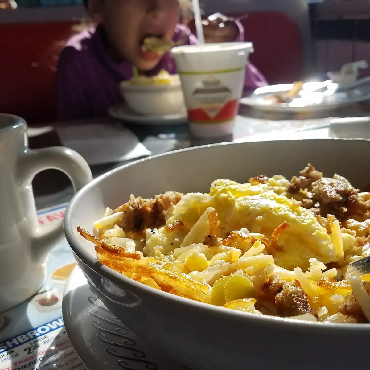 Sausage Egg Bowl