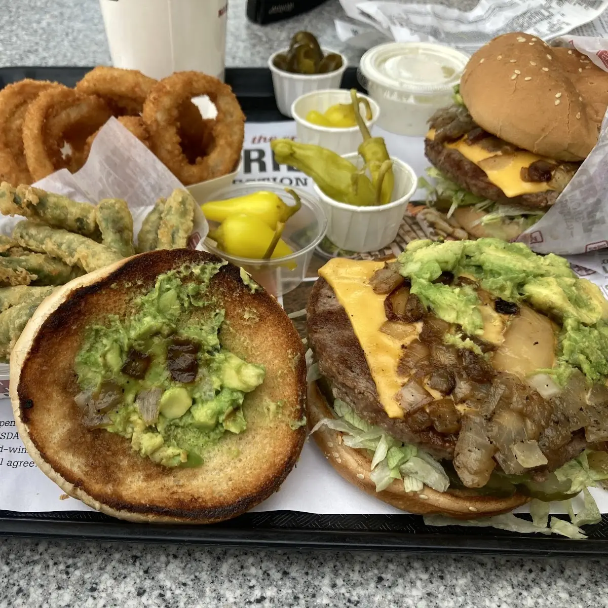Original chz Imp American Burger