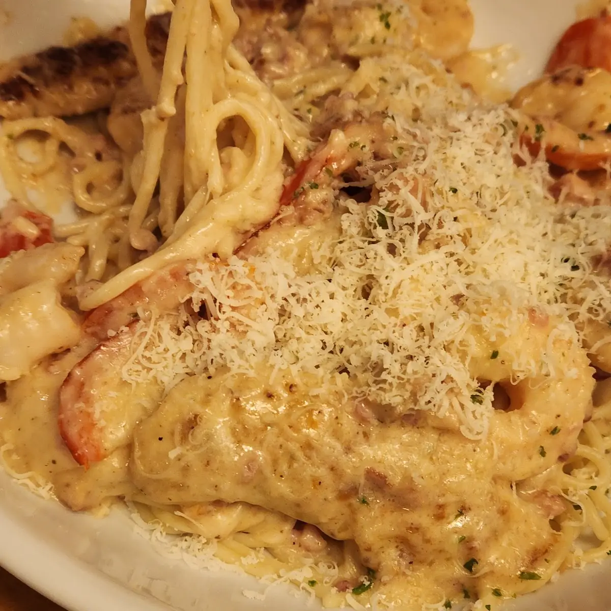 Shrimp Alfredo