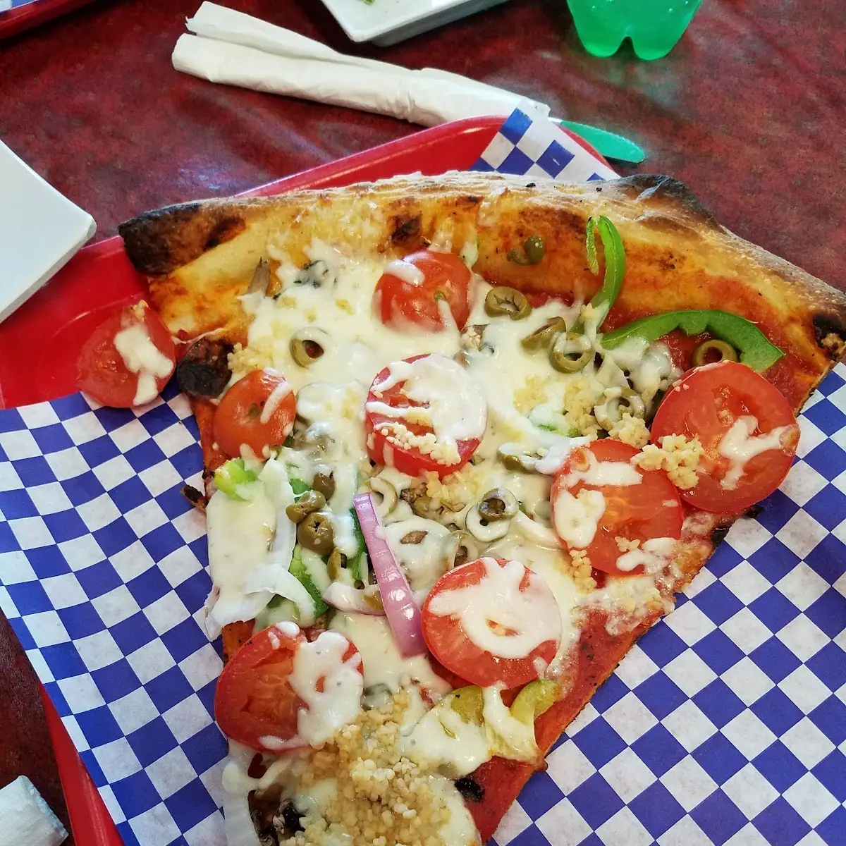 Supreme Pizza Slice