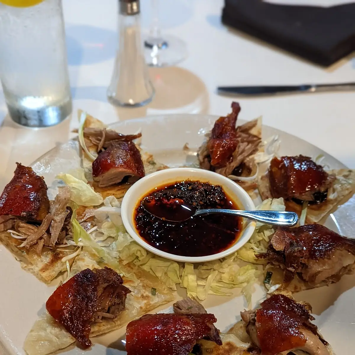 Duck with Scallion Pancakes