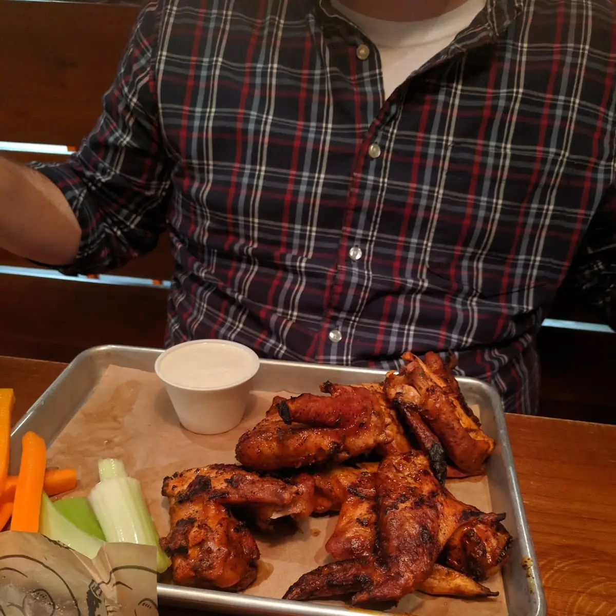 Smoked Wings with Cajun Dry Rub