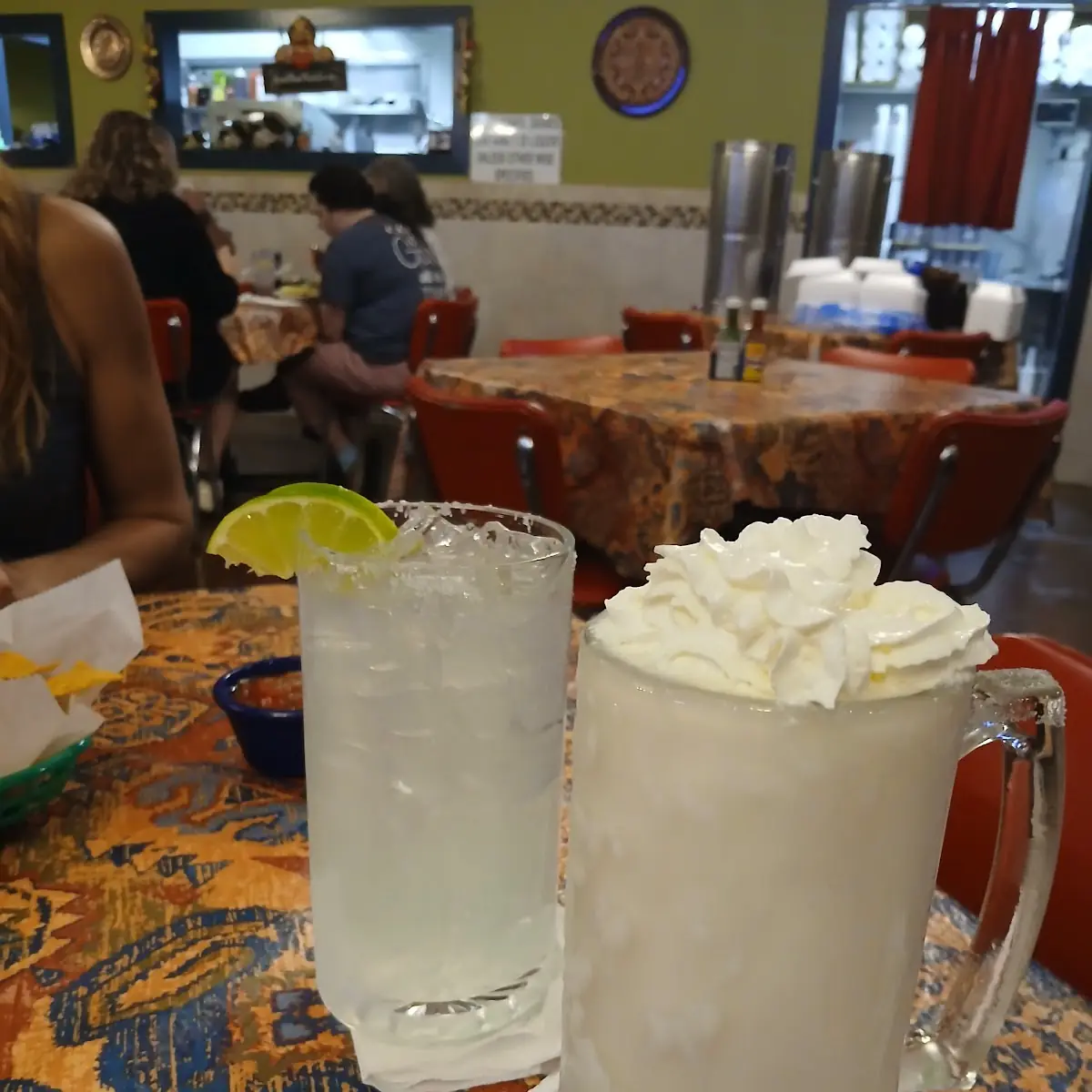 Pina Colada an Margaritas