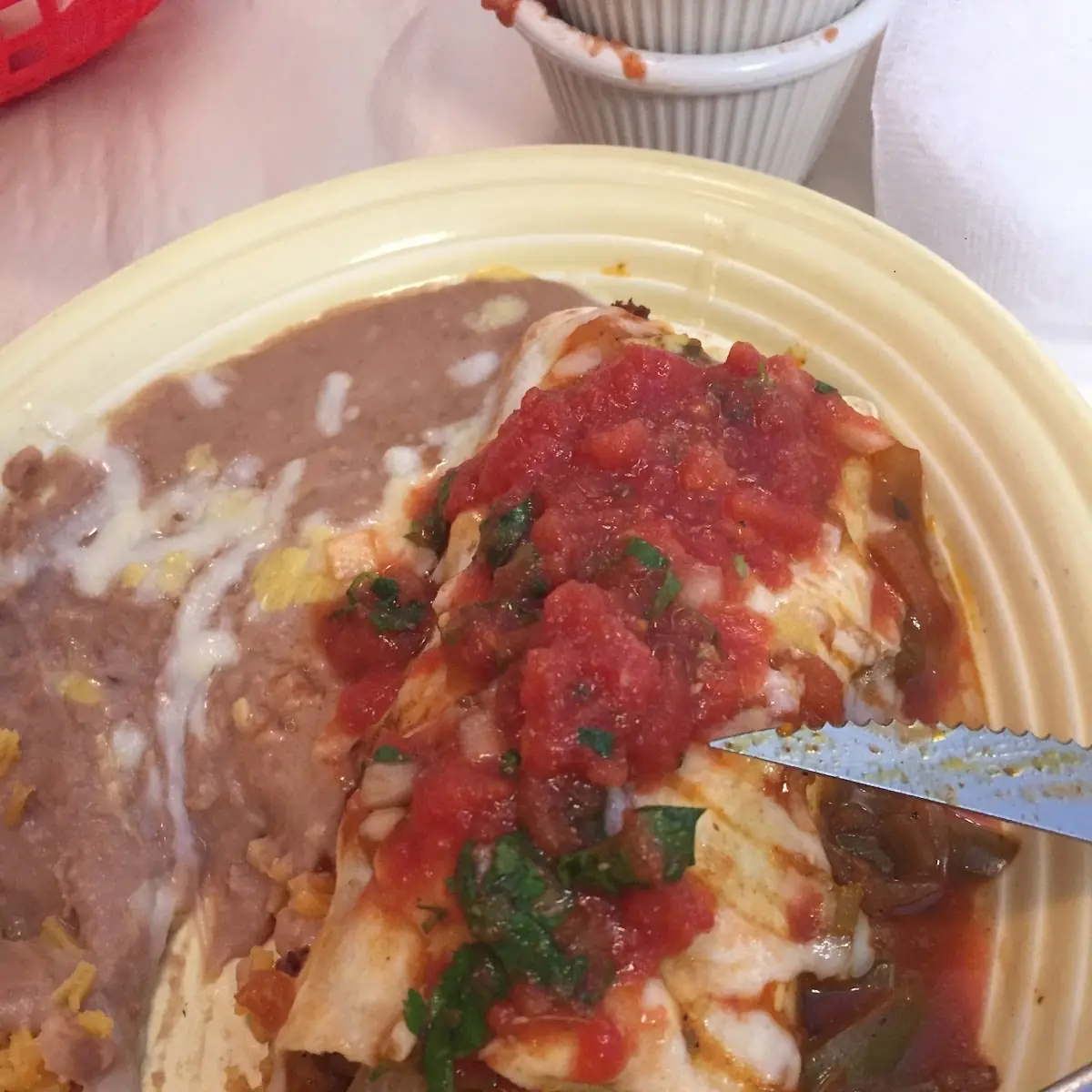 Steak Fajita Burrito