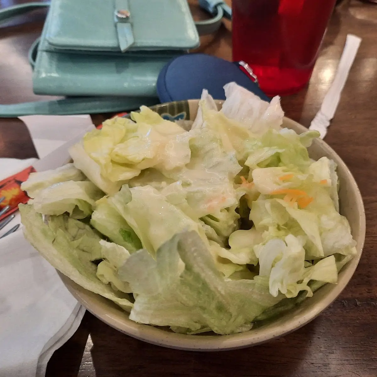 Salad with Ginger Dressing