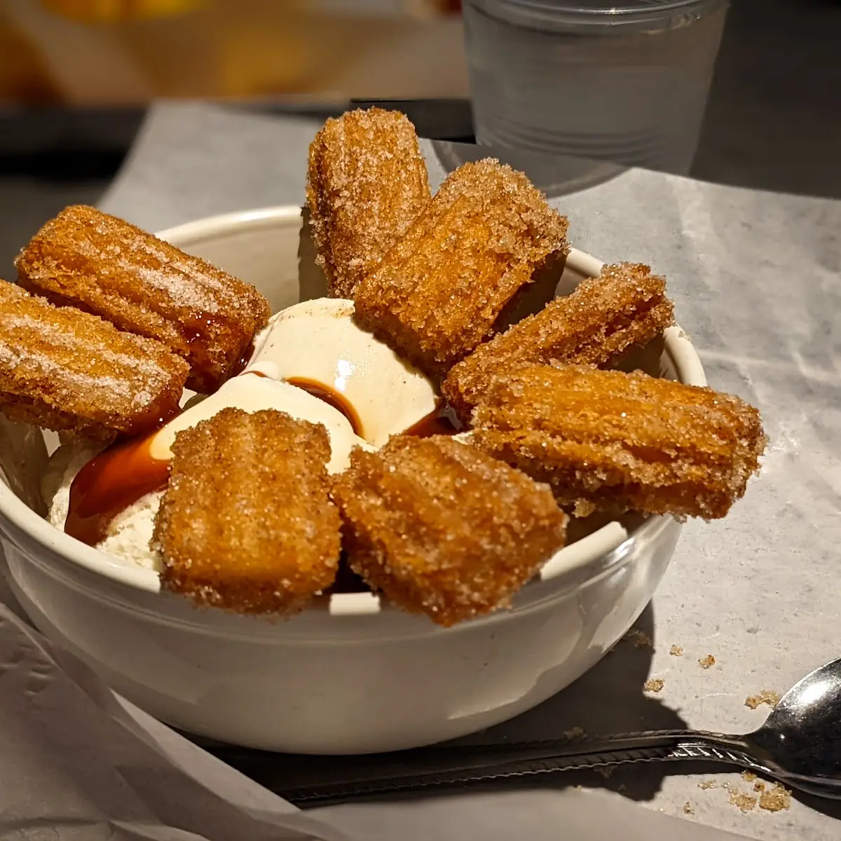 Churros & Ice Cream
